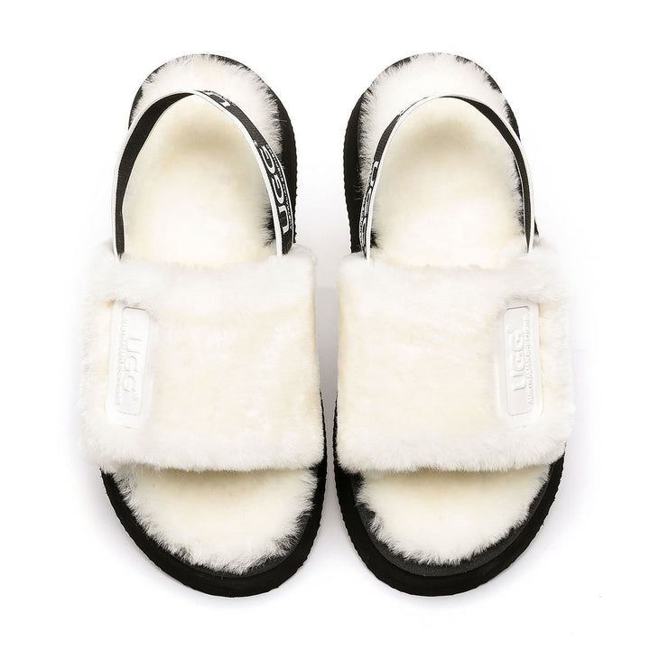 Premium Fluff UGG Platform Slides - UGG Direct Online