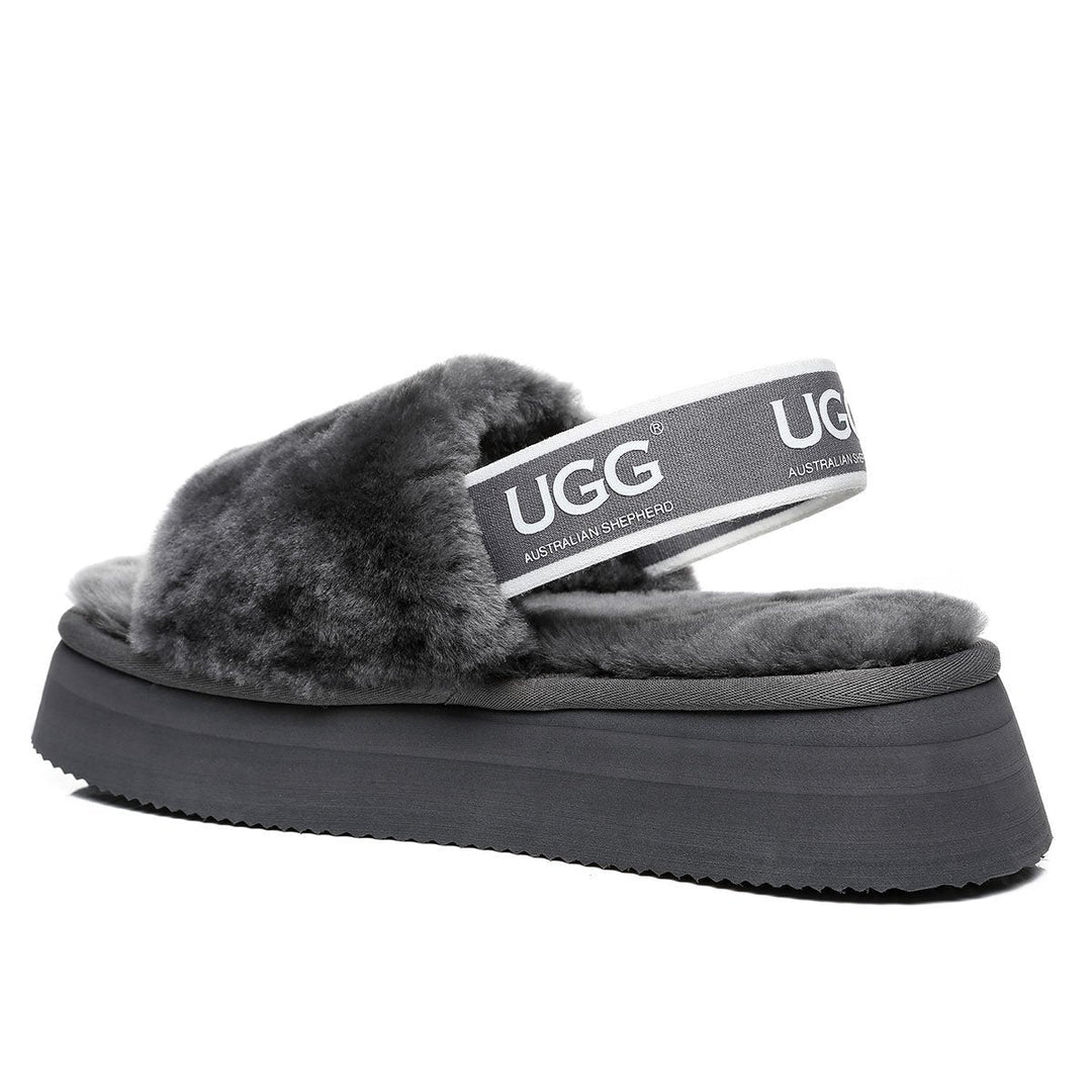 Premium Fluff UGG Platform Slides - UGG Direct Online