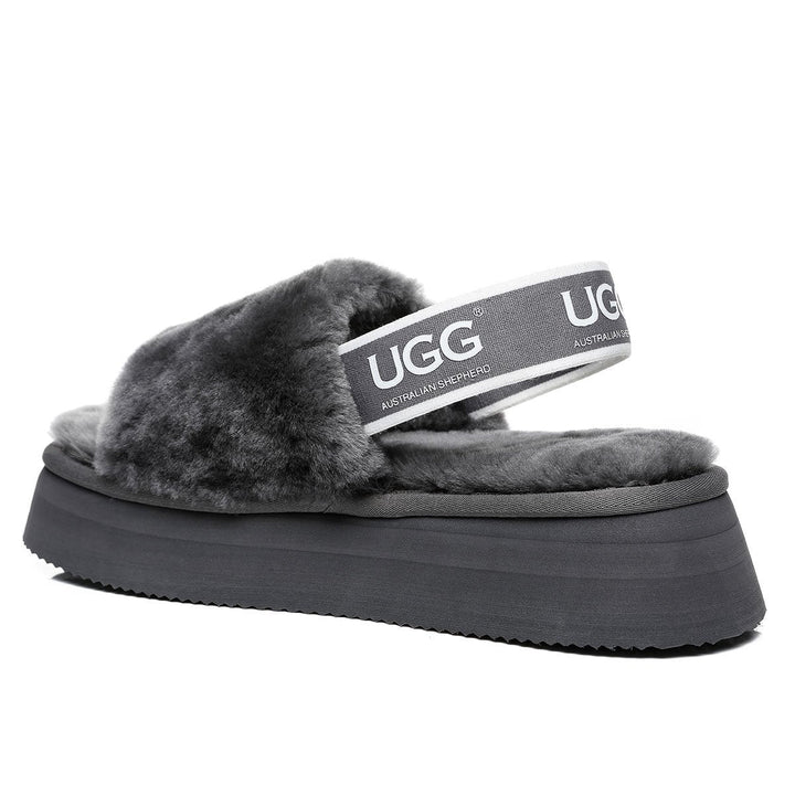 Premium Fluff UGG Platform Slides - UGG Direct Online