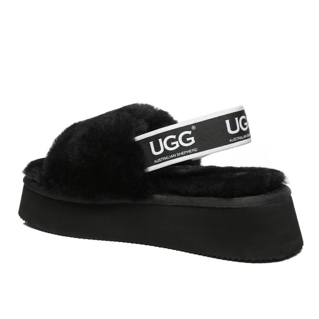 Premium Fluff UGG Platform Slides - UGG Direct Online