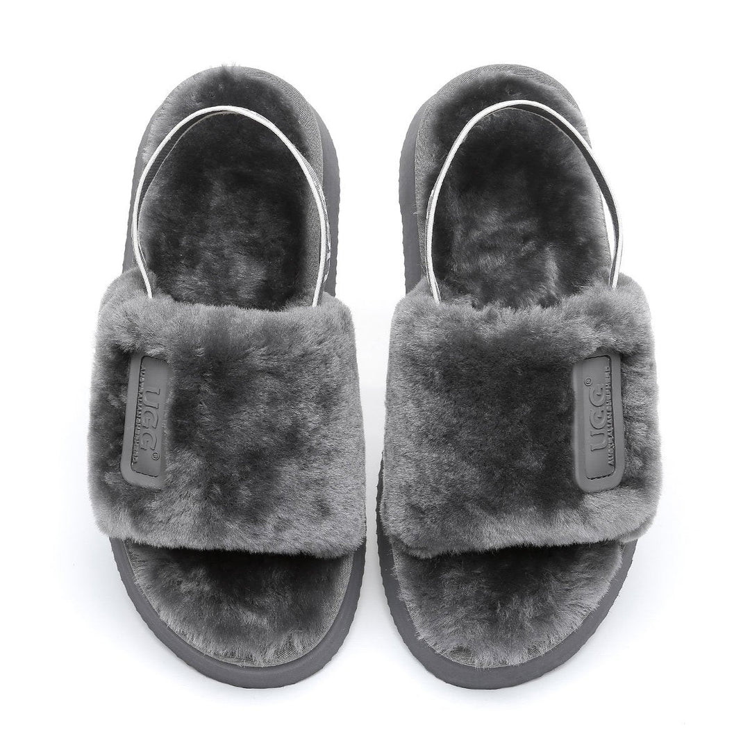 Premium Fluff UGG Platform Slides - UGG Direct Online