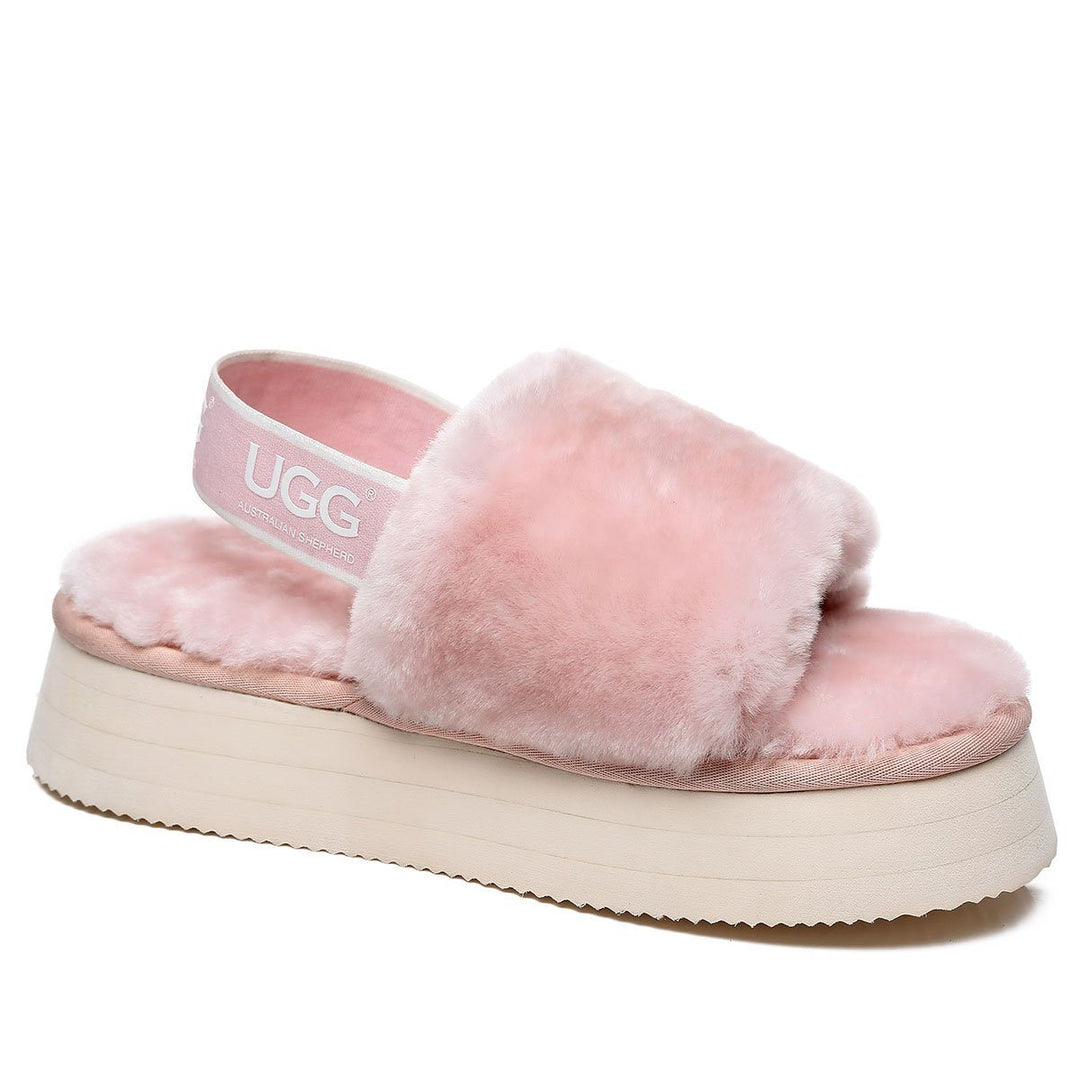 Premium Fluff UGG Platform Slides - UGG Direct Online