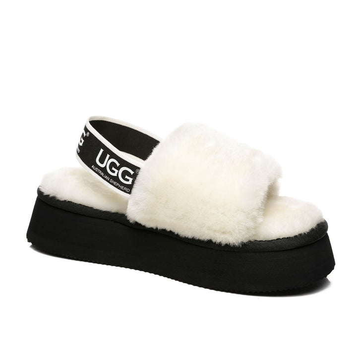 Premium Fluff UGG Platform Slides - UGG Direct Online