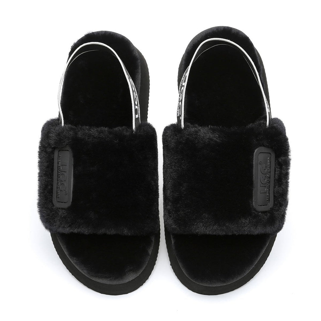 Premium Fluff UGG Platform Slides - UGG Direct Online