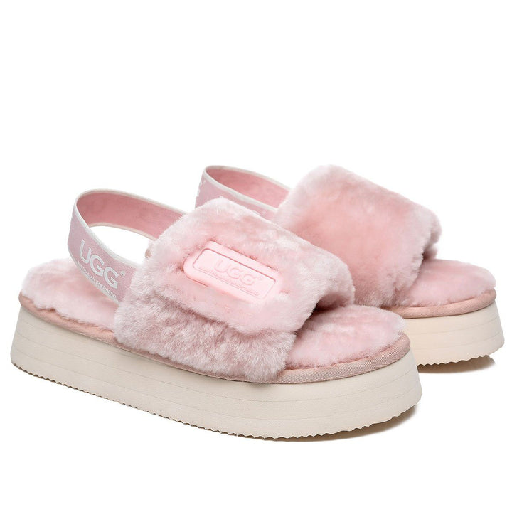 Premium Fluff UGG Platform Slides - UGG Direct Online