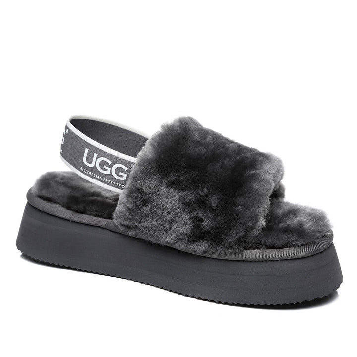 Premium Fluff UGG Platform Slides - UGG Direct Online
