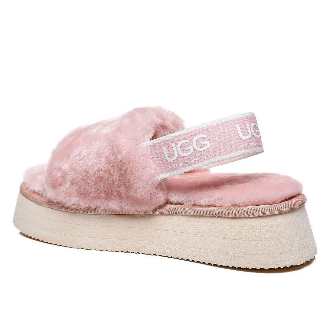 Premium Fluff UGG Platform Slides - UGG Direct Online