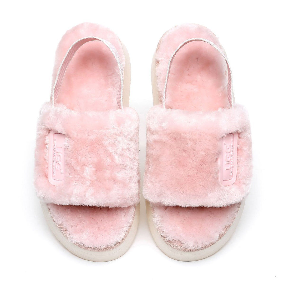 Premium Fluff UGG Platform Slides - UGG Direct Online