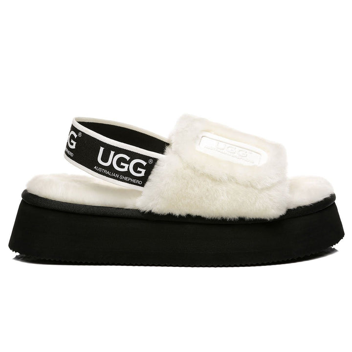 Premium Fluff UGG Platform Slides - UGG Direct Online