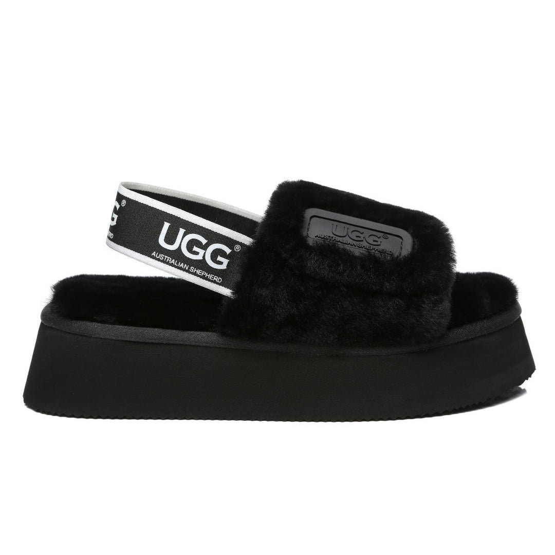 Premium Fluff UGG Platform Slides - UGG Direct Online