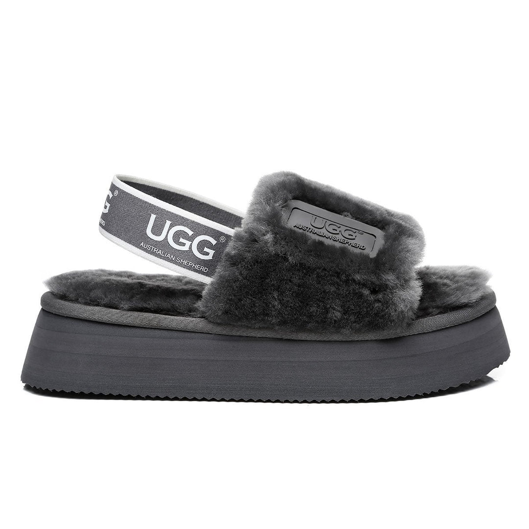 Premium Fluff UGG Platform Slides - UGG Direct Online