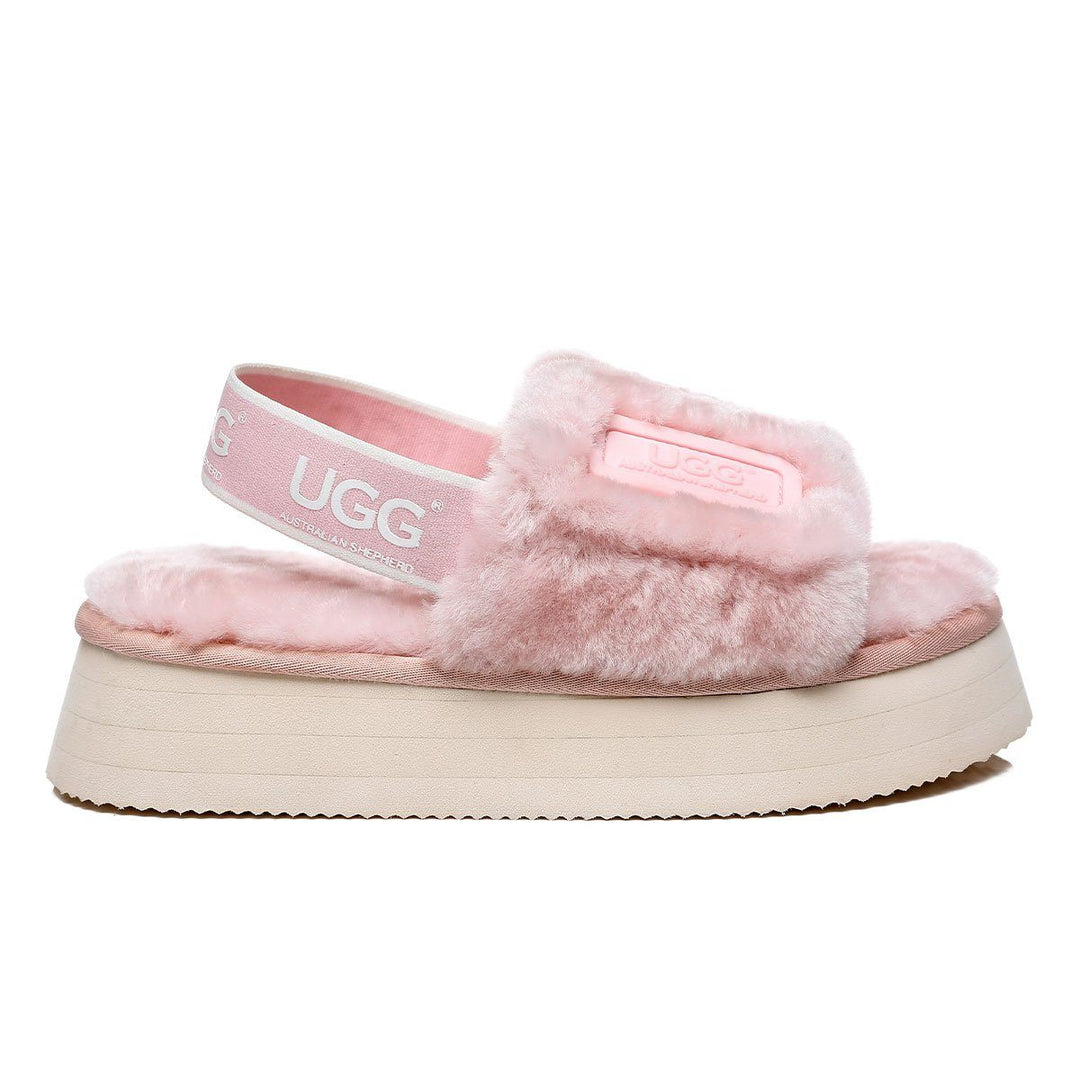 Premium Fluff UGG Platform Slides - UGG Direct Online