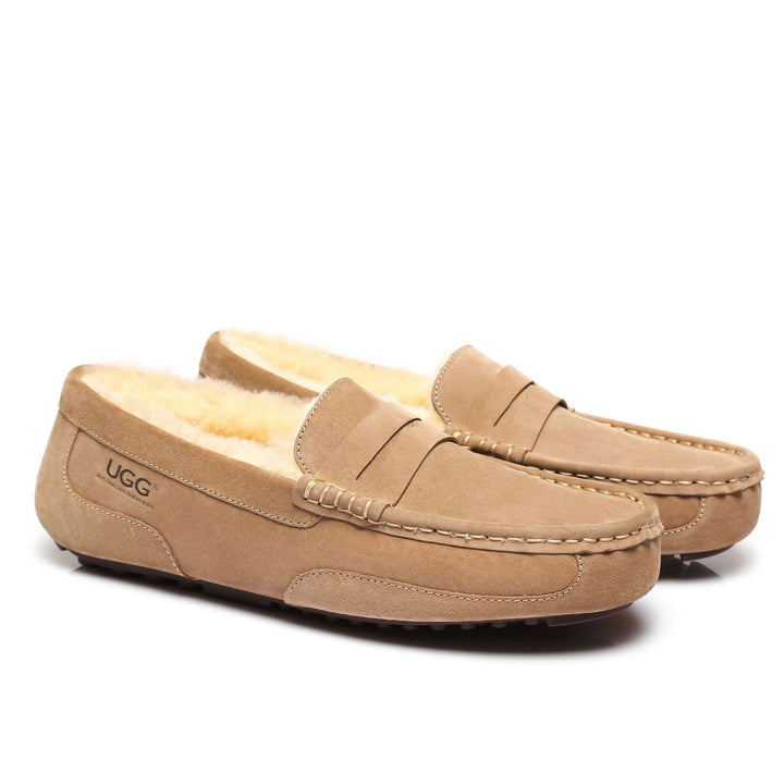 Premium Sheepskin Men UGG Moccasin - UGG Direct Online