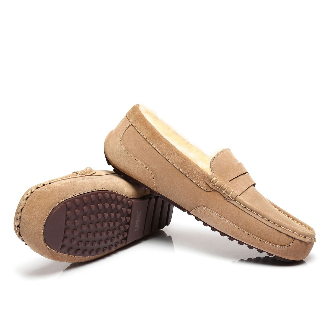 Premium Sheepskin Men UGG Moccasin - UGG Direct Online