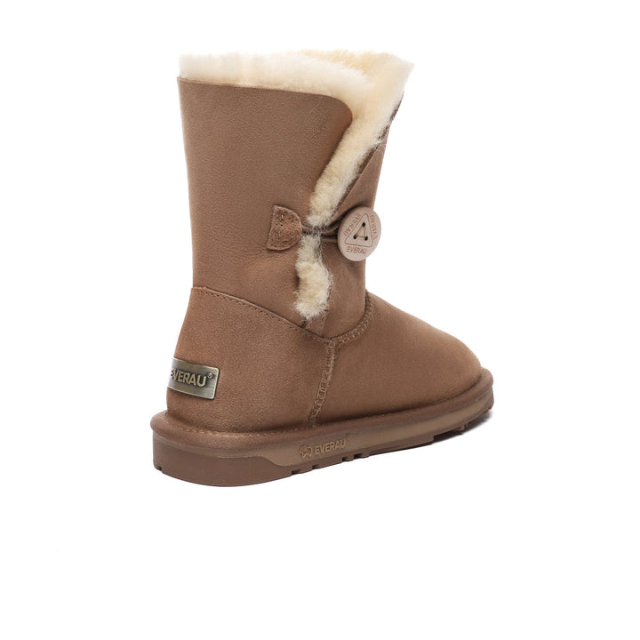 Premium Short Button Classic Sheepskin UGG Boots - UGG Direct Online