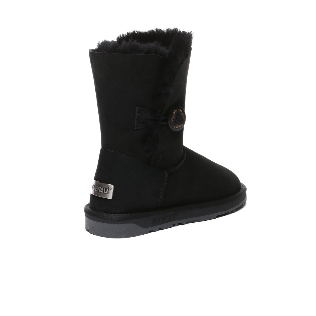 Premium Short Button Classic Sheepskin UGG Boots - UGG Direct Online