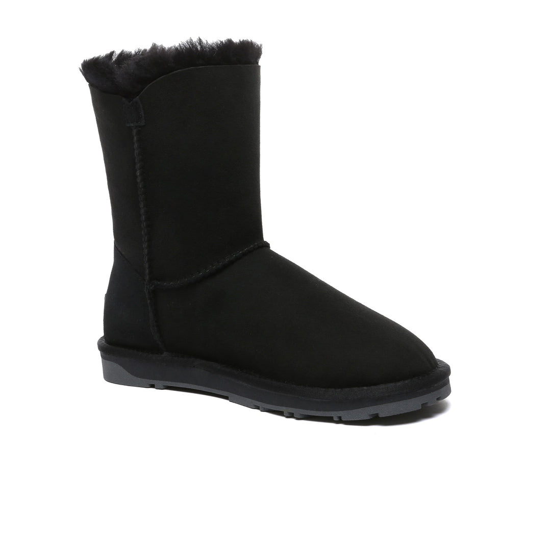 Premium Short Button Classic Sheepskin UGG Boots - UGG Direct Online
