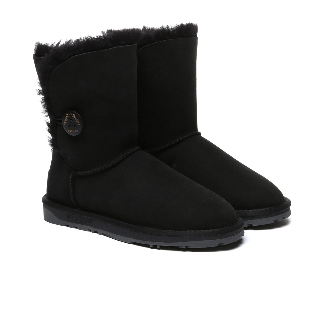 Premium Short Button Classic Sheepskin UGG Boots - UGG Direct Online
