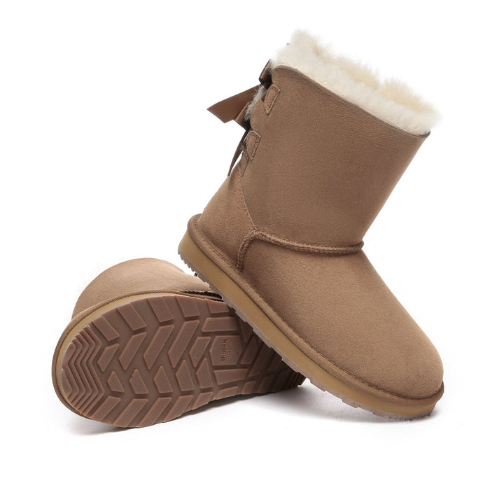 Premium Urban Short Back Bow UGG Boots - UGG Direct Online