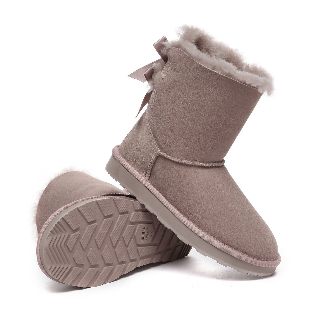 Premium Urban Short Back Bow UGG Boots - UGG Direct Online