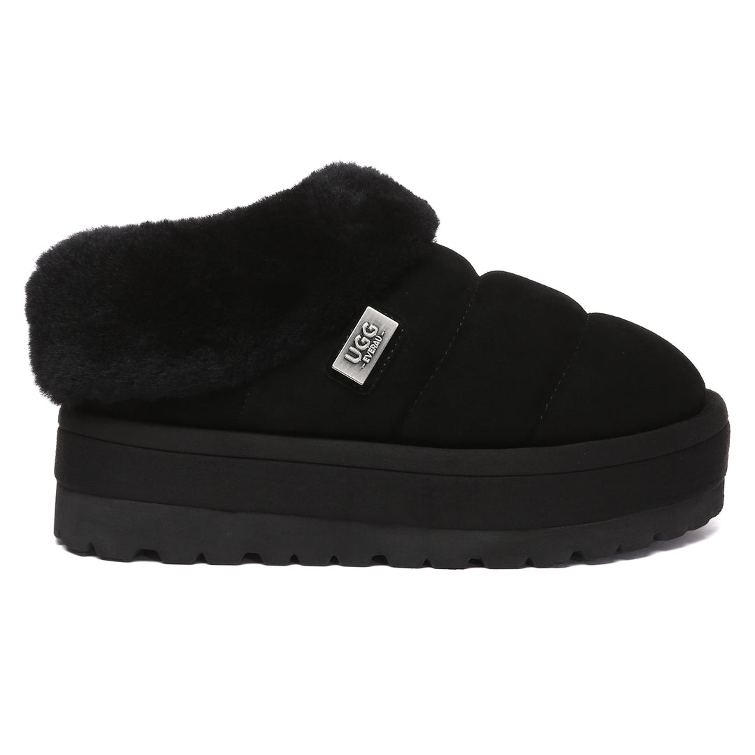 Puffer Ankle Platform UGG Slippers - UGG Direct Online