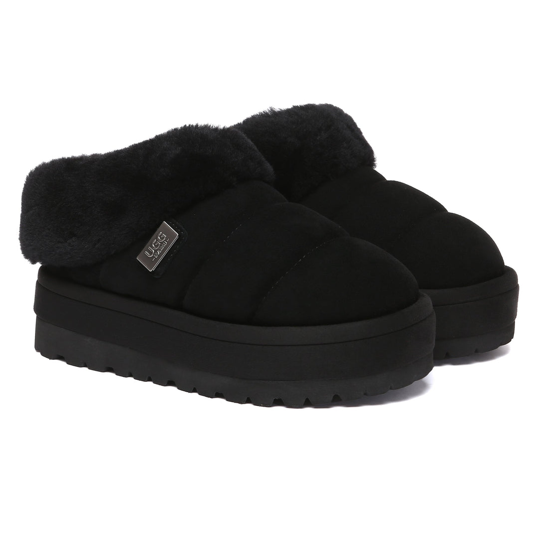 Puffer Ankle Platform UGG Slippers - UGG Direct Online