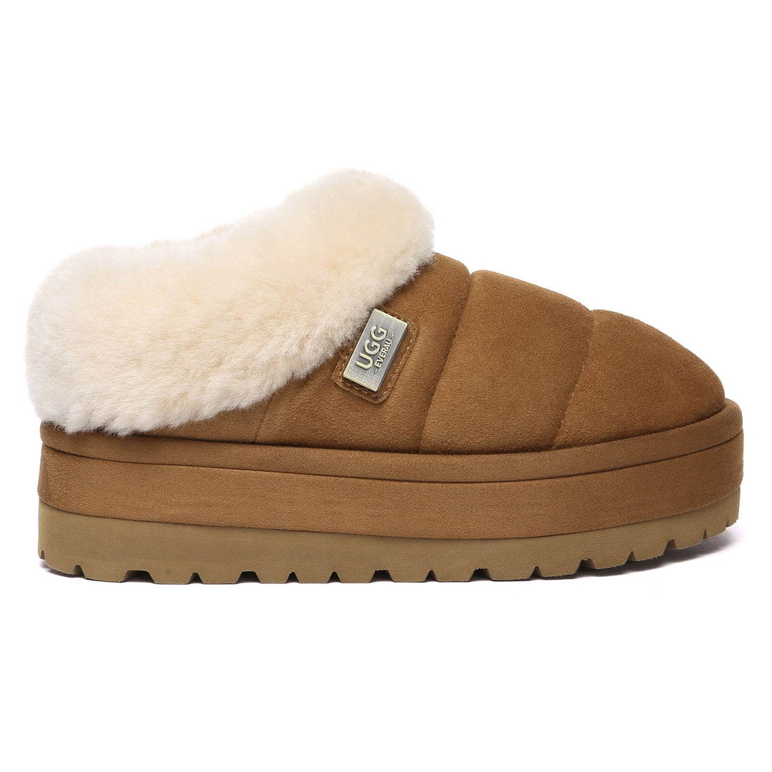 Puffer Ankle Platform UGG Slippers - UGG Direct Online