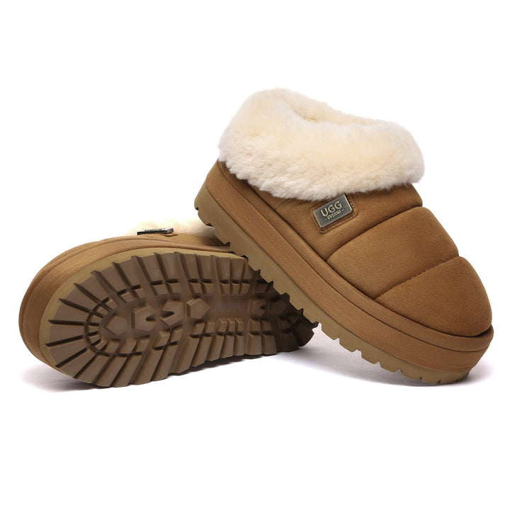 Puffer Ankle Platform UGG Slippers - UGG Direct Online