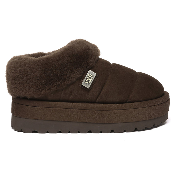 Puffer Ankle Platform UGG Slippers - UGG Direct Online