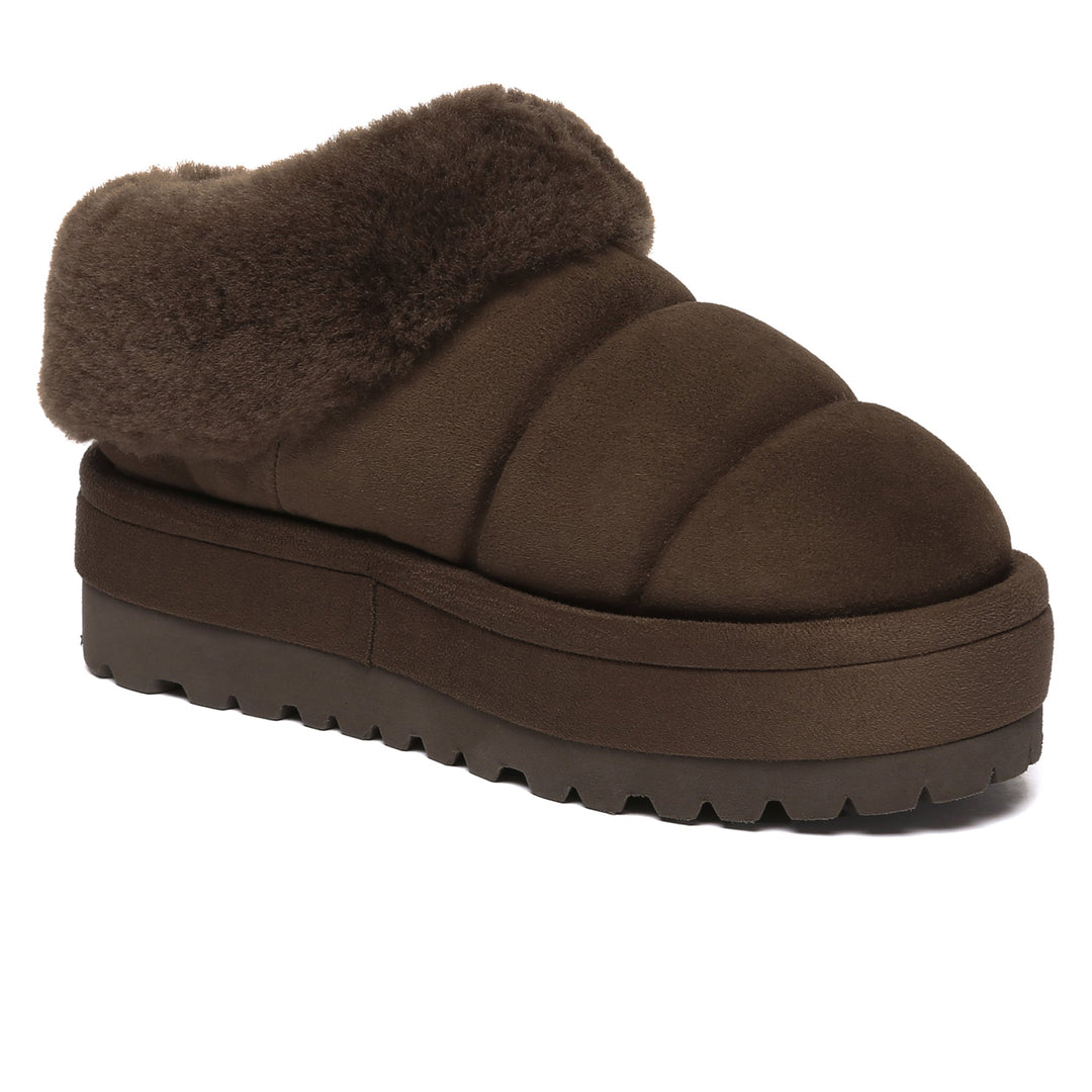 Puffer Ankle Platform UGG Slippers - UGG Direct Online