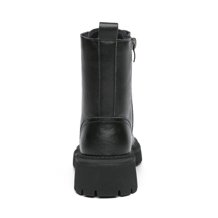 Ranger Black Leather Women Boots - UGG Direct Online