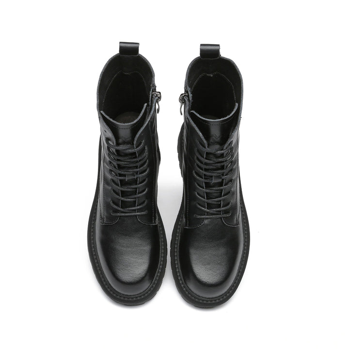 Ranger Black Leather Women Boots - UGG Direct Online