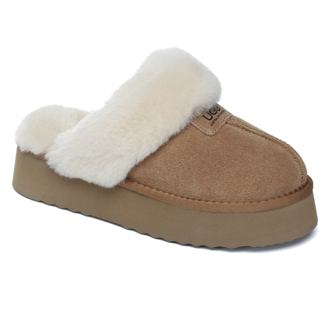 Removable Slingback Platform UGG Slippers - UGG Direct Online