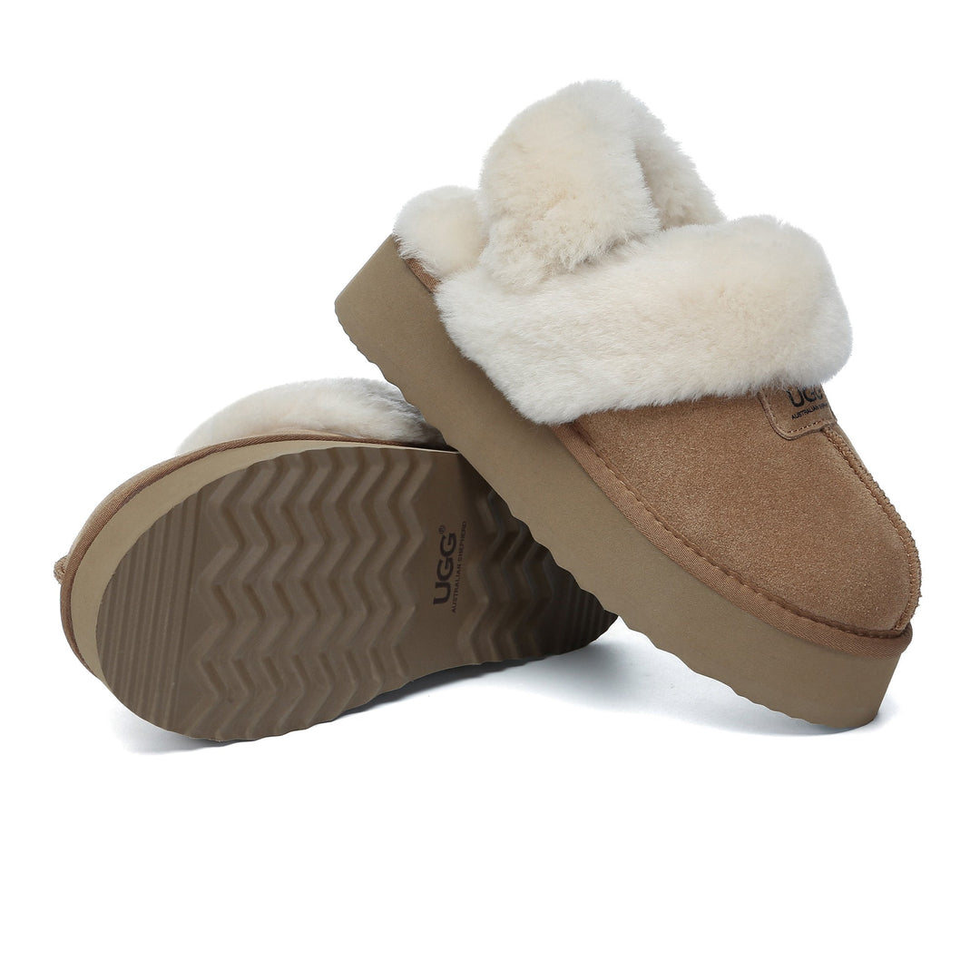 Removable Slingback Platform UGG Slippers - UGG Direct Online