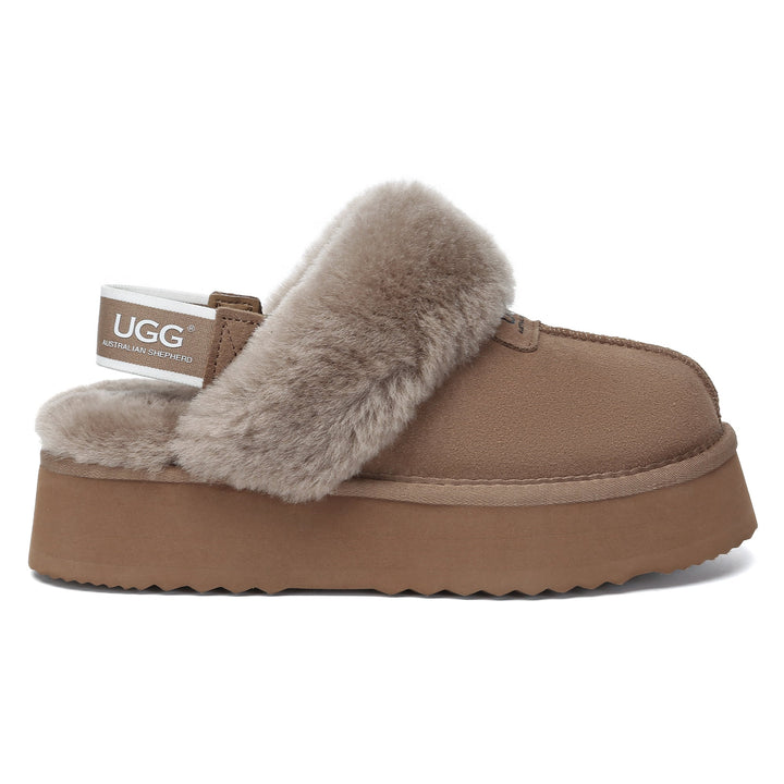 Removable Slingback Platform UGG Slippers - UGG Direct Online