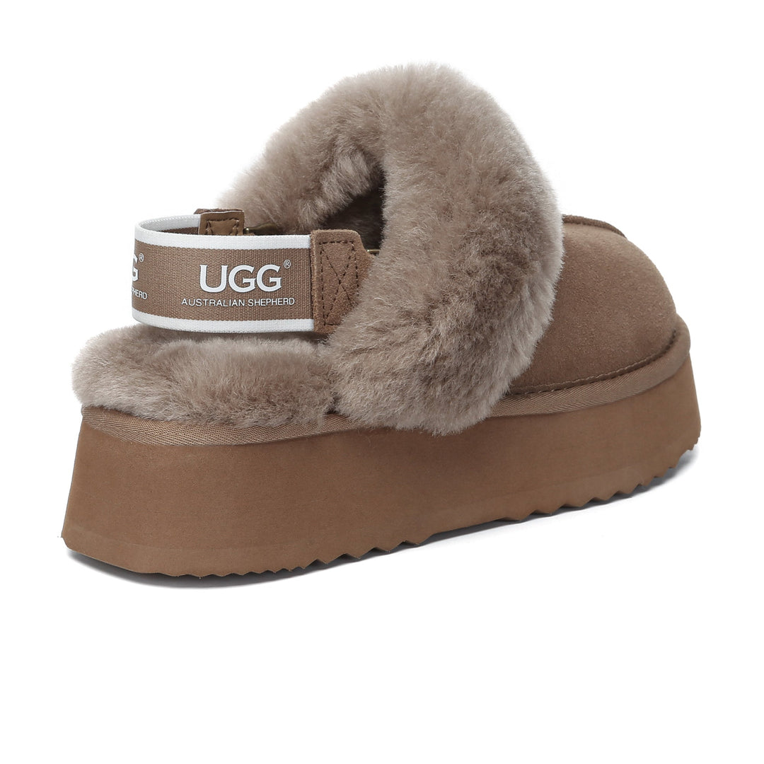 Removable Slingback Platform UGG Slippers - UGG Direct Online