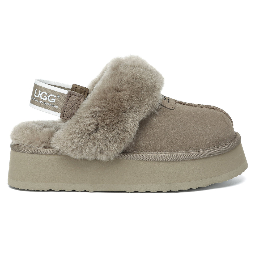 Removable Slingback Platform UGG Slippers - UGG Direct Online