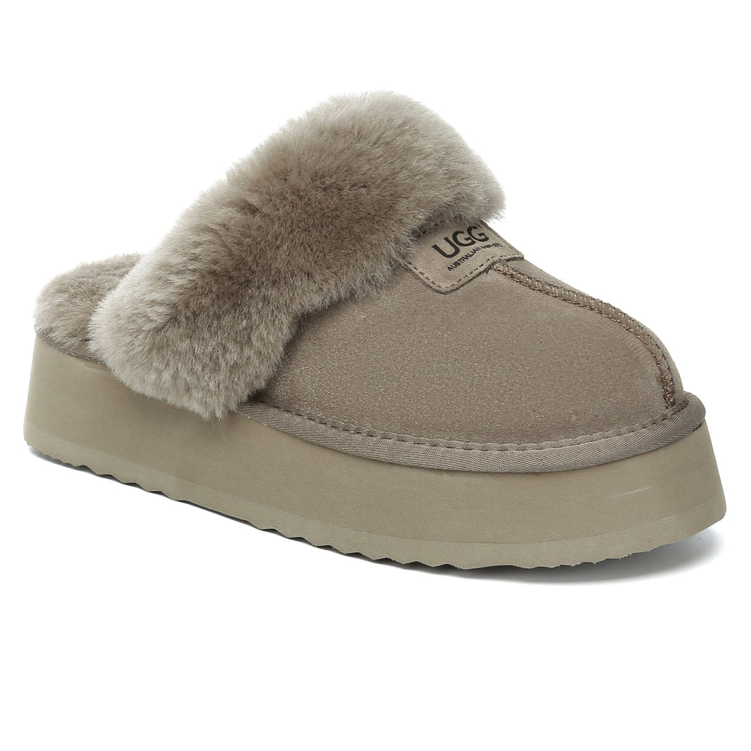 Removable Slingback Platform UGG Slippers - UGG Direct Online
