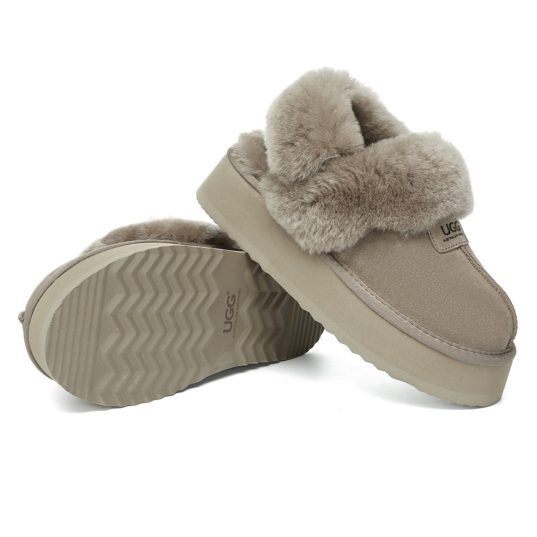Removable Slingback Platform UGG Slippers - UGG Direct Online