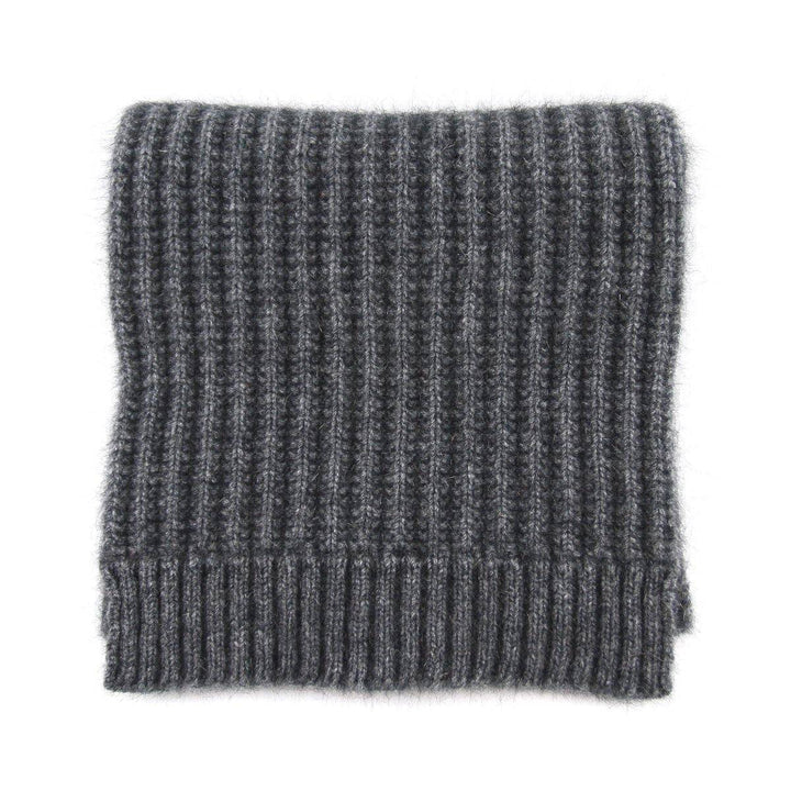 Ribbed Pattern Possum Merino Wool Scarf - Grey - UGG Direct Online