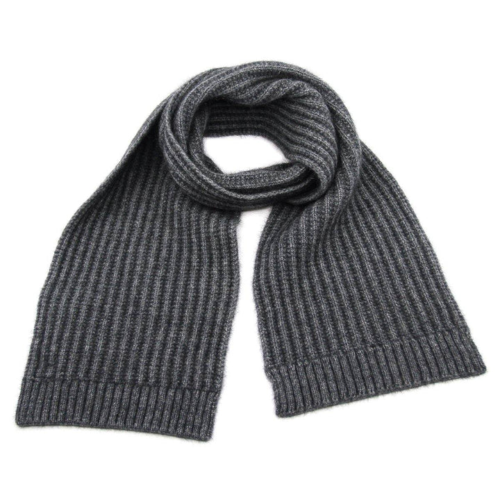 Ribbed Pattern Possum Merino Wool Scarf - Grey - UGG Direct Online