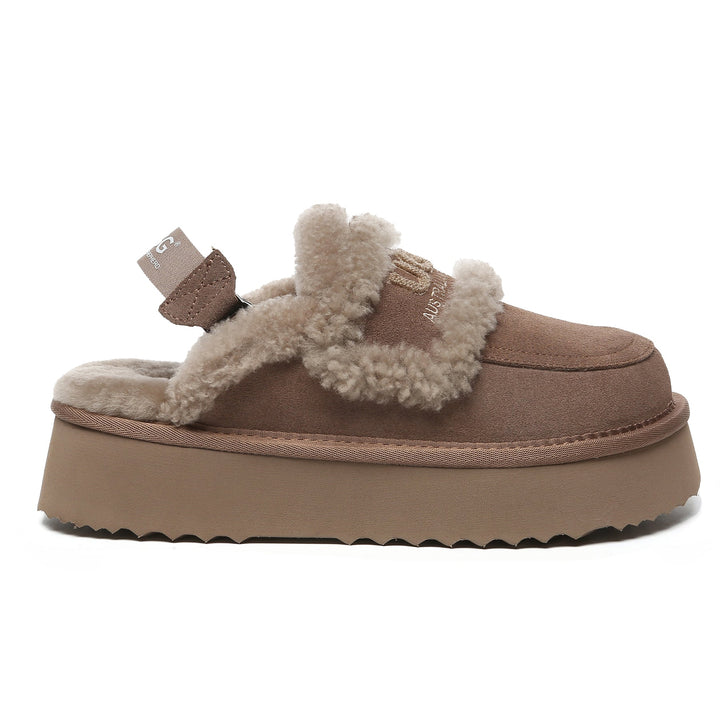 Riley UGG Platform Slingback Slippers - UGG Direct Online