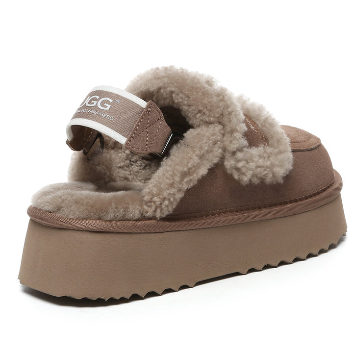 Riley UGG Platform Slingback Slippers - UGG Direct Online