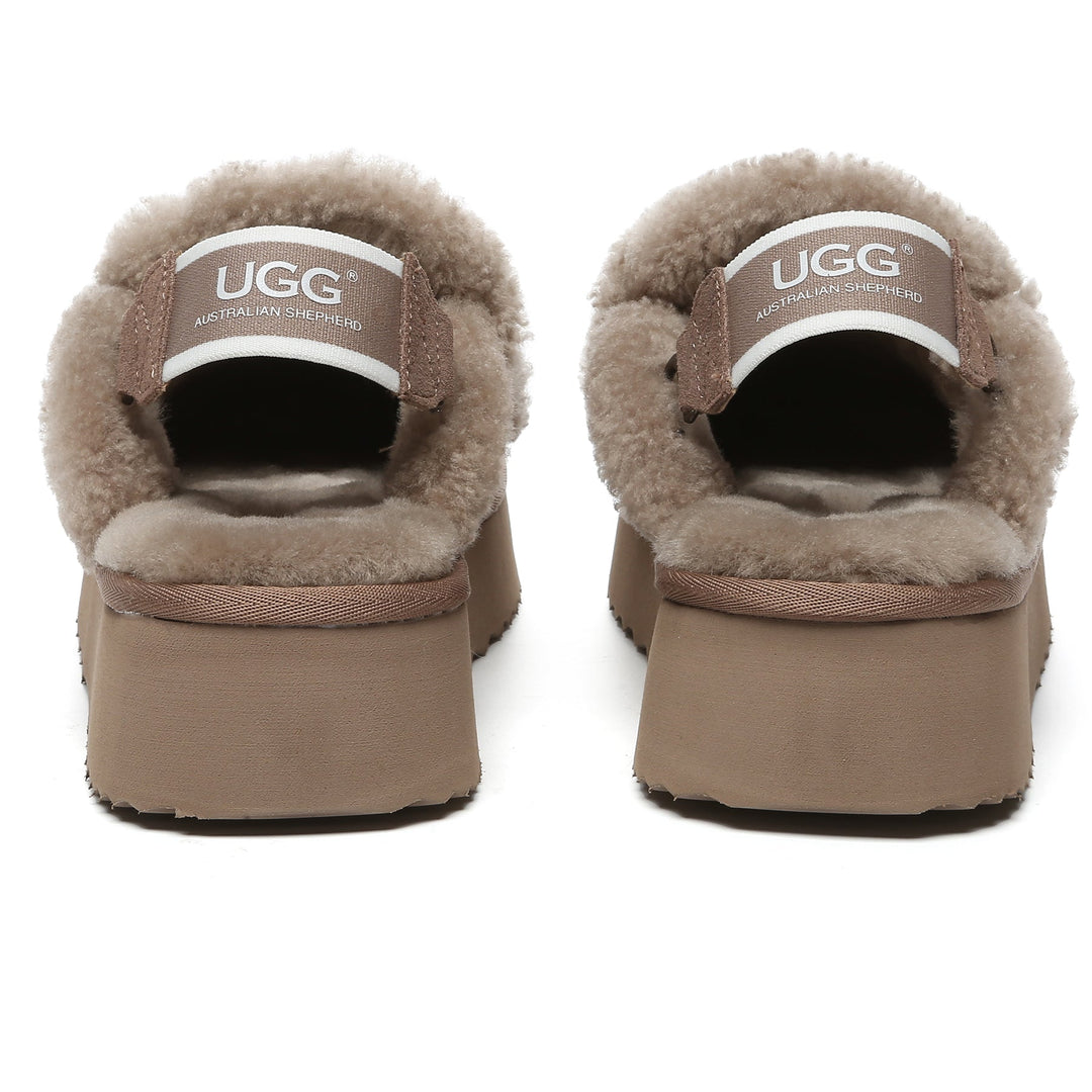 Riley UGG Platform Slingback Slippers - UGG Direct Online