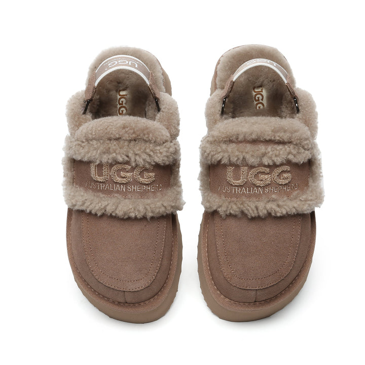 Riley UGG Platform Slingback Slippers - UGG Direct Online