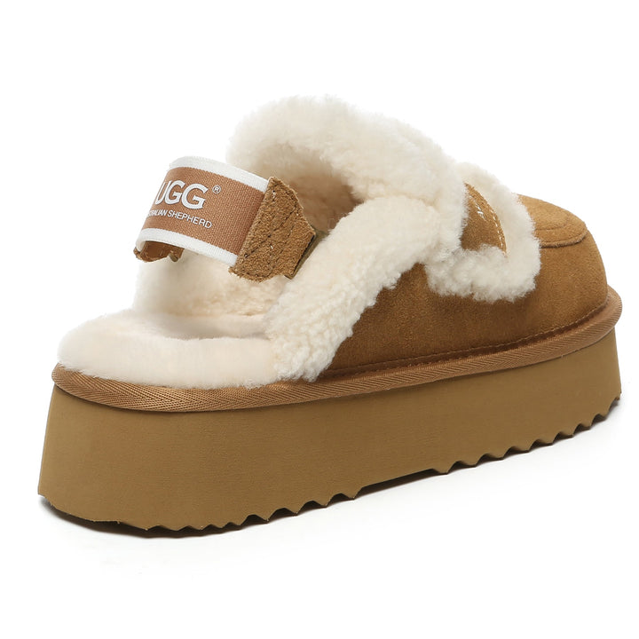 Riley UGG Platform Slingback Slippers - UGG Direct Online