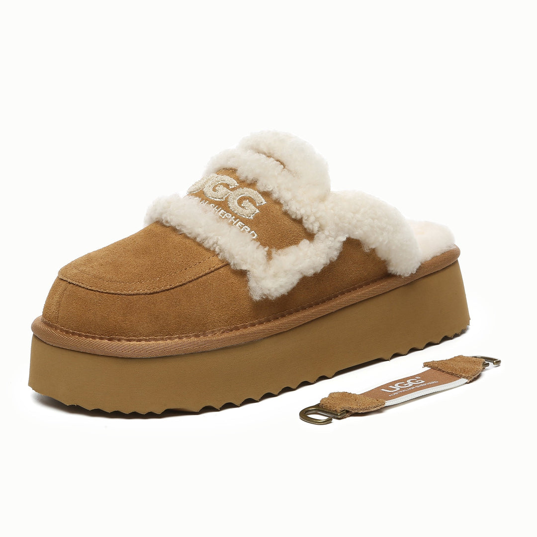 Riley UGG Platform Slingback Slippers - UGG Direct Online