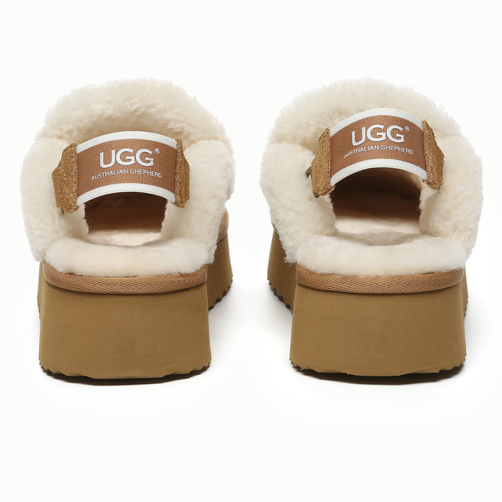 Riley UGG Platform Slingback Slippers - UGG Direct Online