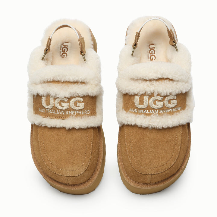 Riley UGG Platform Slingback Slippers - UGG Direct Online