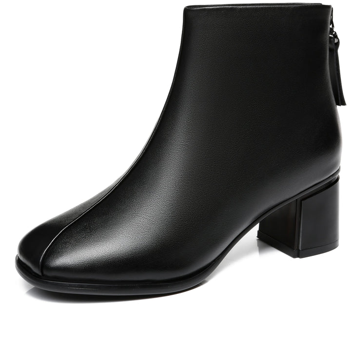 Roma Black Leather Ankle boots - UGG Direct Online